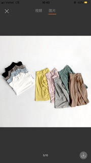 Áo cổ lọ ba phân Minkymom