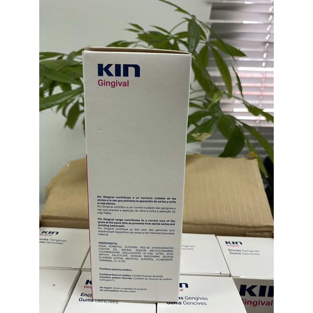 NƯỚC SÚC MIỆNG DIỆT KHUẨN KIN GINGIVAL 250 ML  - Nhập khẩu chính hãng