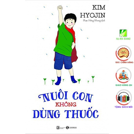 Sách - Nuôi Con Không Dùng Thuốc - Thái Hà Books