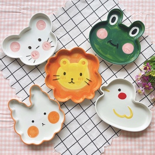 Bát đĩa decor dễ thương đĩa sứ đẹp cute cao cấp