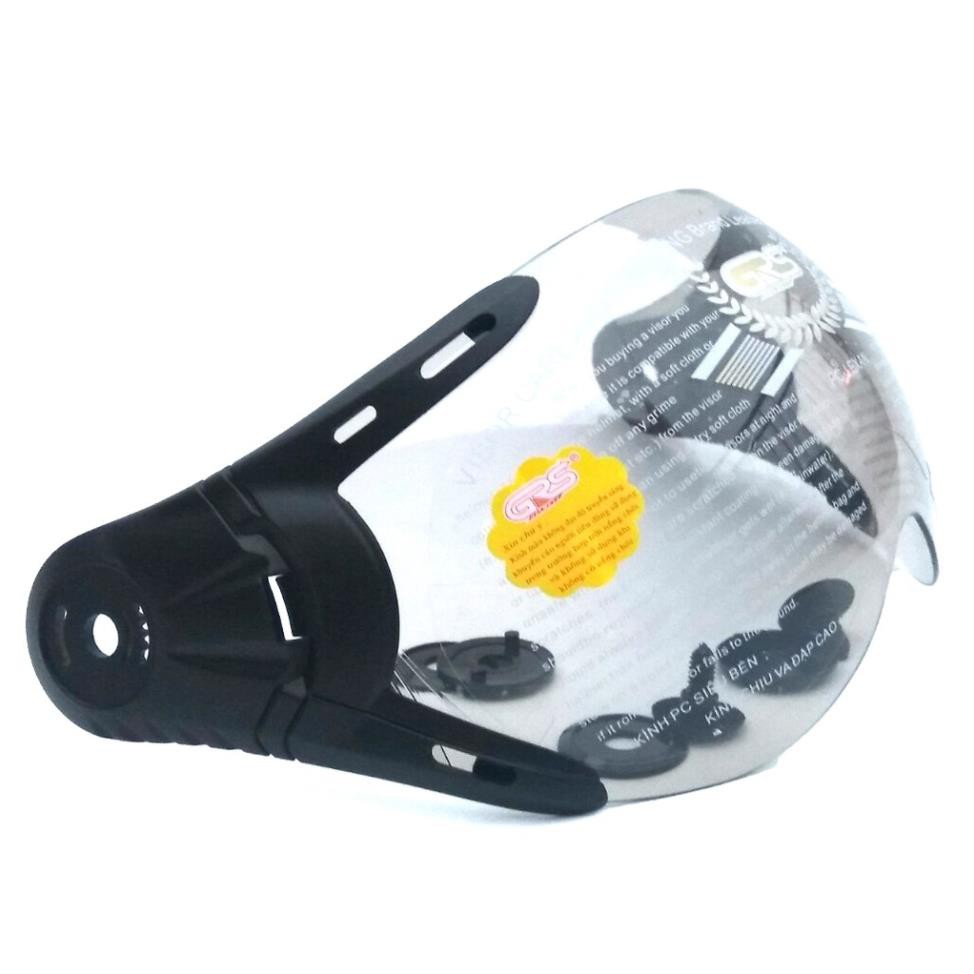 Kính thay thế nón bảo hiểm nửa đầu GRS - kính chính hãng