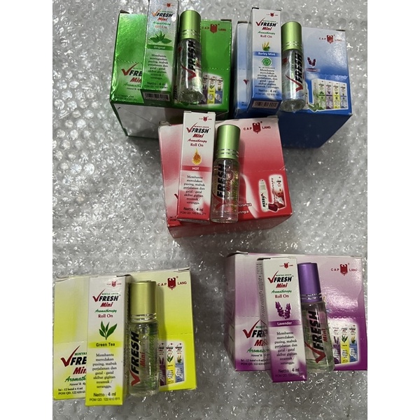 Dầu lăn bi VResh Singapore 4ml