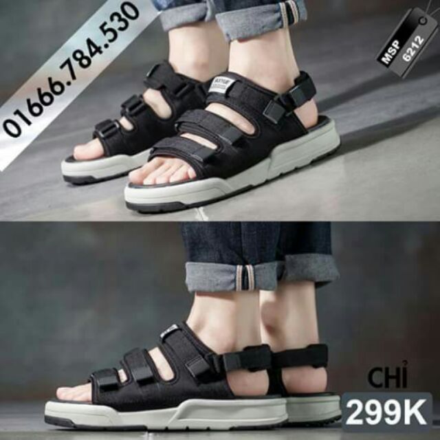 Sandal Nam 6212 ghi