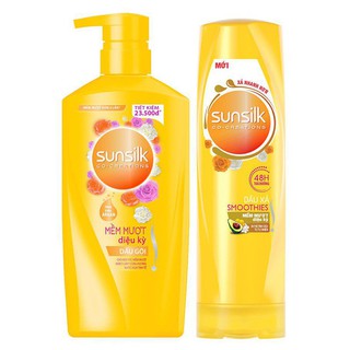 DẦU GỘI SUNSILK MỀM MƯỢT DIỆU KỲ (VÀNG)