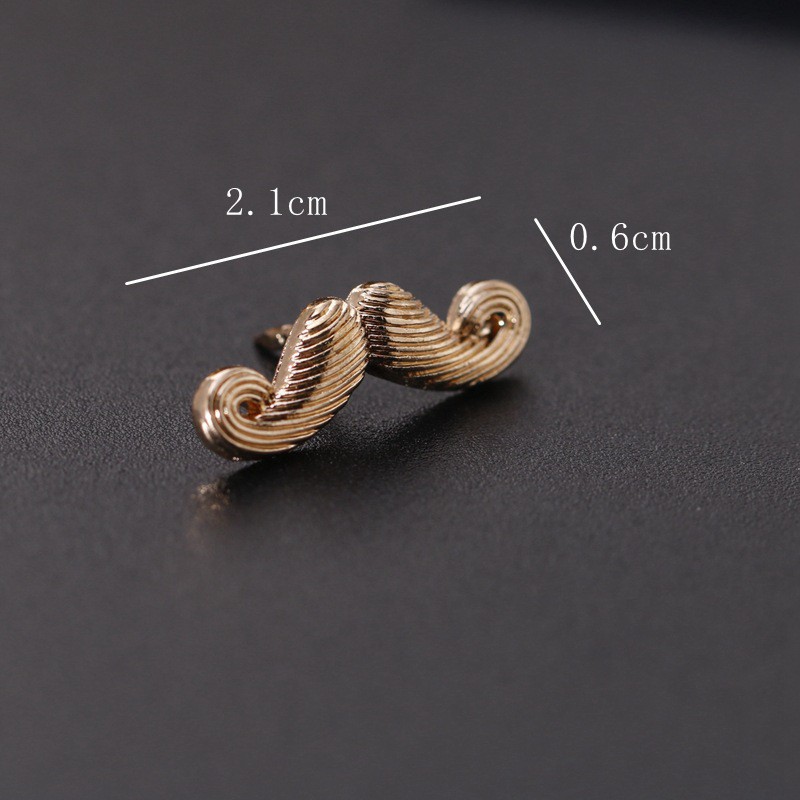 Cài áo Vest Nam thời trang hình bộ râu GH-184, Lapel Pin cài áo Vest NaM