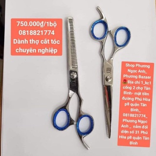 Bộ cắt tóc inox chuyên nghiệp