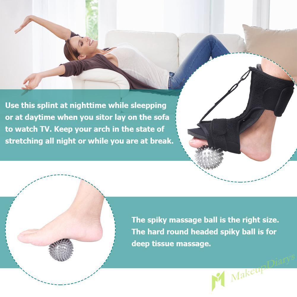 (Hàng Mới Về) Đai Nẹp Hỗ Trợ Điều Chỉnh Bàn Chân Vào Ban Đêm