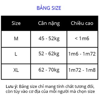 Quần thun đen nam nữ basic pants