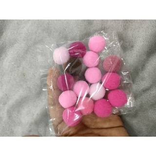 bom bom 2 cm ( pom pom )bông len mịn
