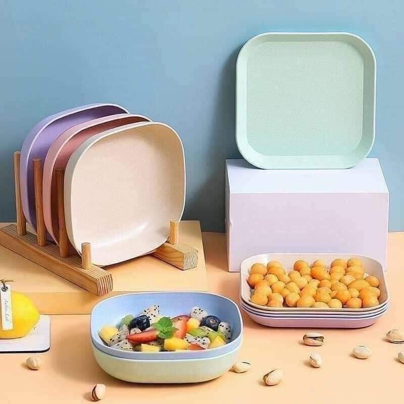 Bộ đĩa nhựa bằng lúa mạch - D99
