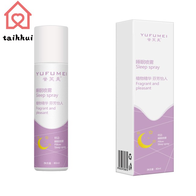 (Hàng Mới Về) Tinh Dầu Hoa Oải Hương Dạng Xịt Đa Năng 80ml