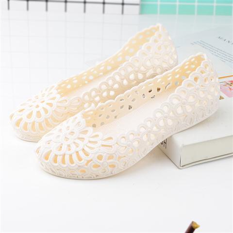 Xăng đan Nhựa Đi Mưa Đế Mềm Chống Trượt Thời Trang Mùa Hè Cho Bé Gái