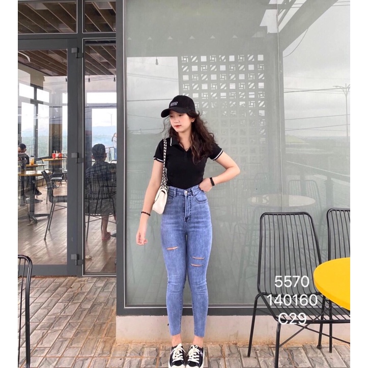 QUẦN JEAN BIGSIZE LƯNG CAO CO GIÃN 4 CHIỀU QUẦN BÒ CẠP CAO