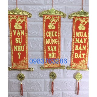 Liễng nhung treo trang trí Tết 45cm