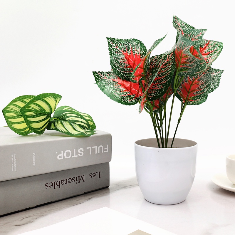 Chậu Cây Cảnh Giả Bằng Nhựa Dùng Trang Trí Phòng Khách