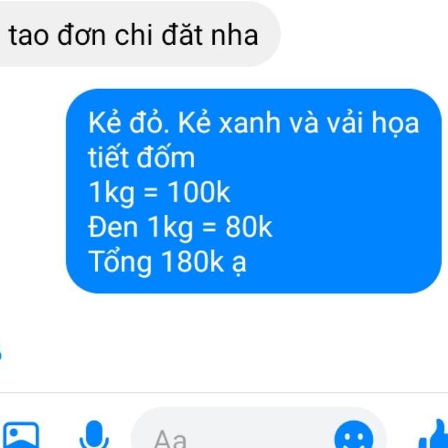 Combo vải cotton