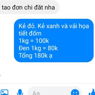 Combo vải cotton