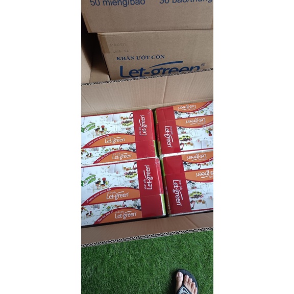 Khăn giấy khô đa năng Let-Green -gói bổ sung loại1000 Tờ/gói, 12 gói /1 thùng