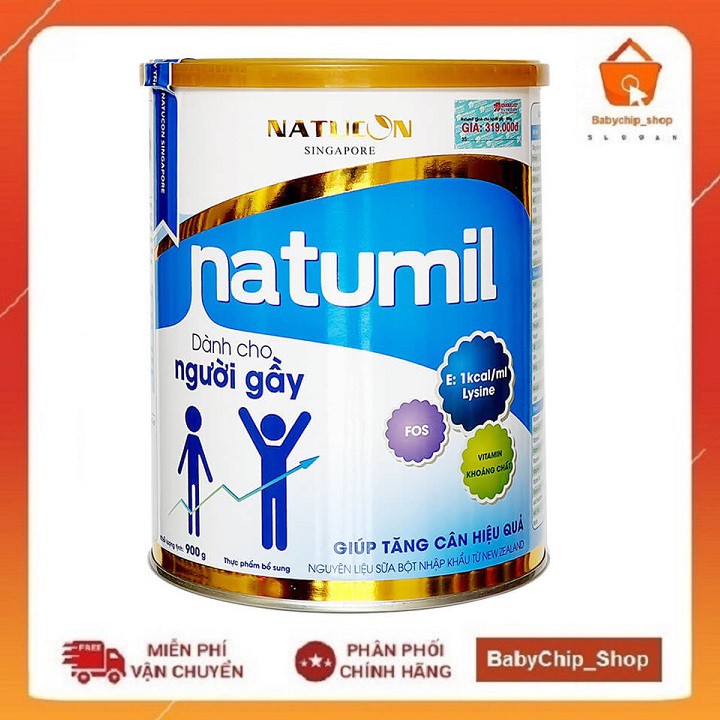 Sữa Natumil 900g Dành cho người gầy [Date 2023]
