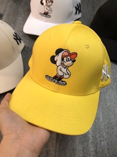 NÓN KẾT KAKI - Mickey - mũ lưỡi trai