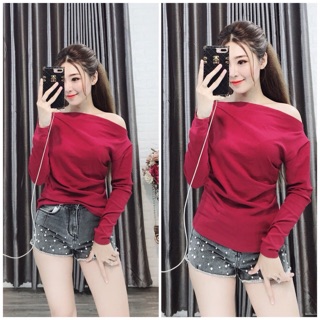 ÁO THUN THÁI LỆCH VAI TAY DÀI DẠO PHỐ