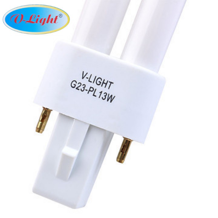 Bóng Đèn Compact V-Light PL 13W - Ánh Sáng Trắng/Vàng