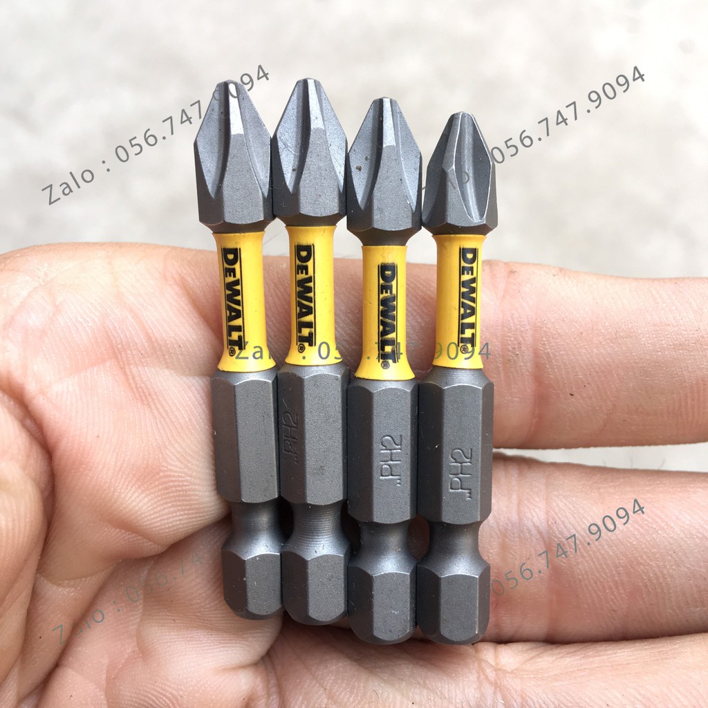 Mũi Vít Bake DEWALT PH2 Dài 50mm