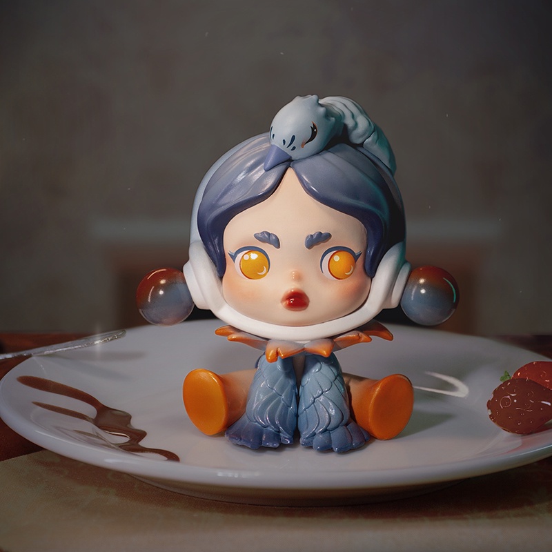 POP MART Hộp Sọ Sọ SKULLPANDA The Mare of Animal Series Ngẫu Nhiên