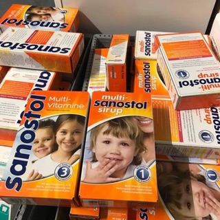 Vitamin Sanostol- hàng nhặt tại Đức có Bill