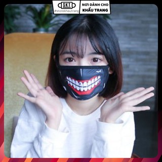 Khẩu Trang Tokyo Ghoul Của Ken Kaneki (không kéo)