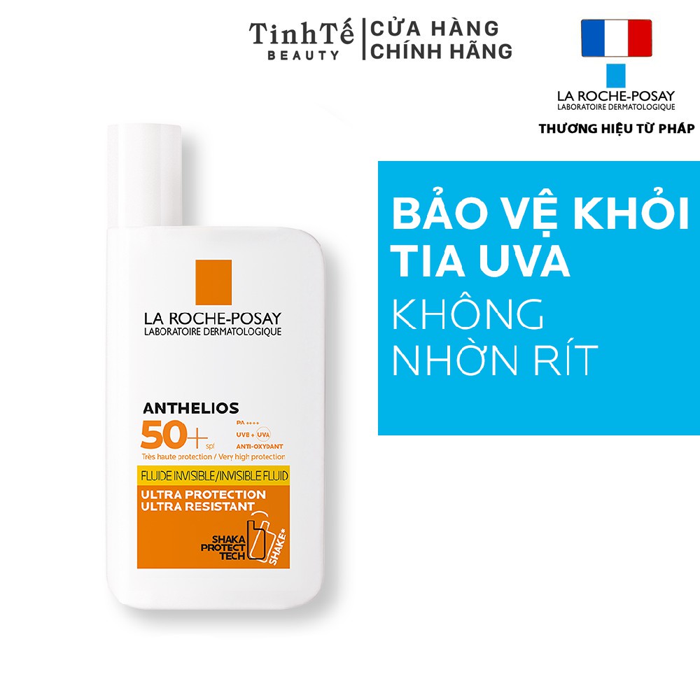 Sữa chống nắng La Roche-Posay Anthelios Invisible Fluid SPF 50+ 50ml