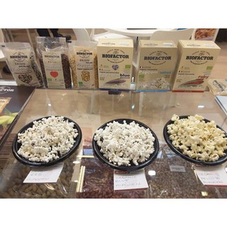 Hạt Bỏng Ngô Vàng, Xanh, Đỏ Hữu Cơ BioFactor 500gr