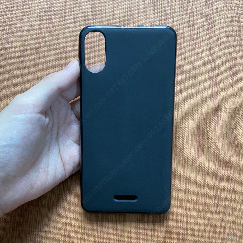 Ốp lưng dẻo Wiko Suny 4 plus dẻo đen trơn