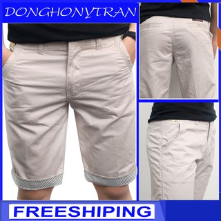 quần short nam Q135 [nhập DONGGIA10 giảm ngay 15k] donghonytran quần short kaki