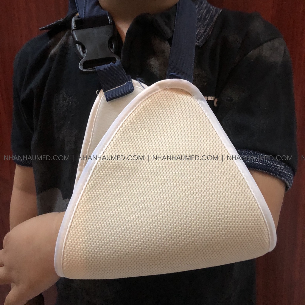 Túi Treo Tay Vải Size Nhỏ Cho Bé, Túi Treo Tay Lưới Thoáng Khí Hỗ Trợ Cố Định Tay Cho Bé