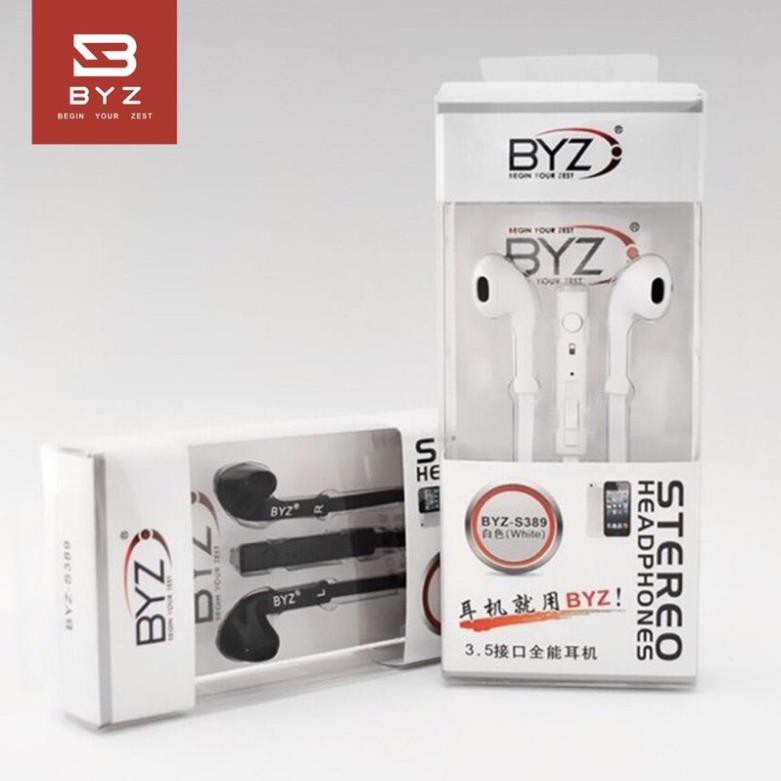 Tai Nghe Dây Dẹt BYZ S389 [ Bảo Hành 1 Tháng ]