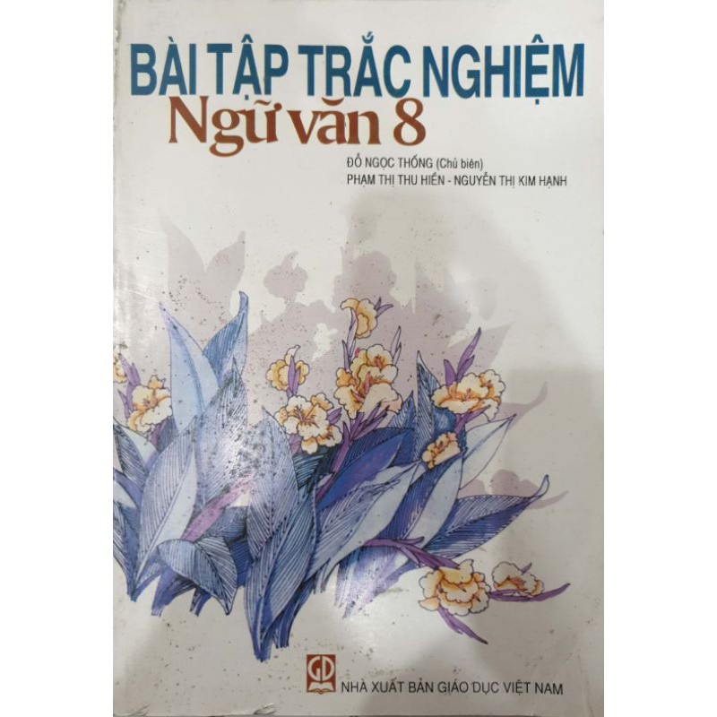 Sách - Bài tập trắc nghiệm ngữ văn 8