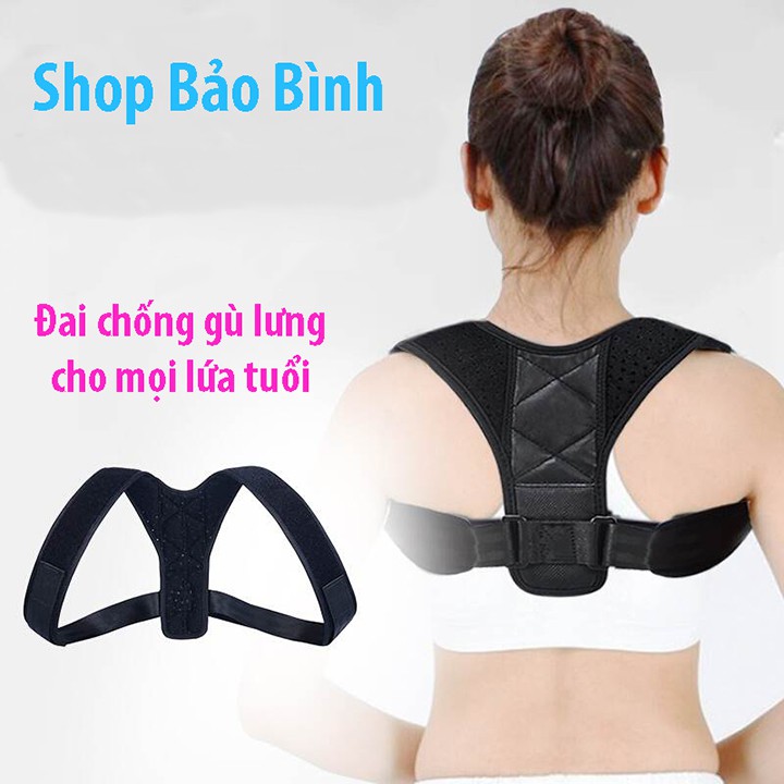 Đai Lưng Chống Gù Cao Cấp Đai - Chống Gù Lưng Cho Bé Ngồi Học