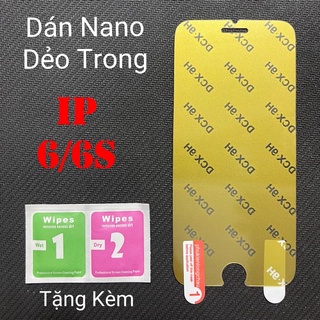 Miếng dán màn hình siêu mỏng dẻo nano dcx-9h iphone 6/6s