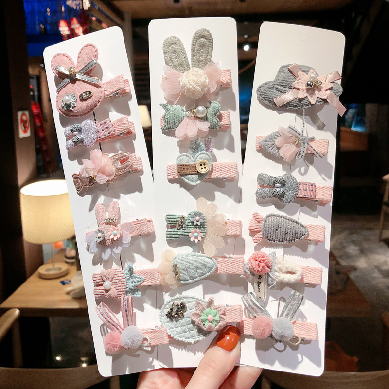 Kẹp tóc công chúa phong cách Hàn Quốc cho bé gái