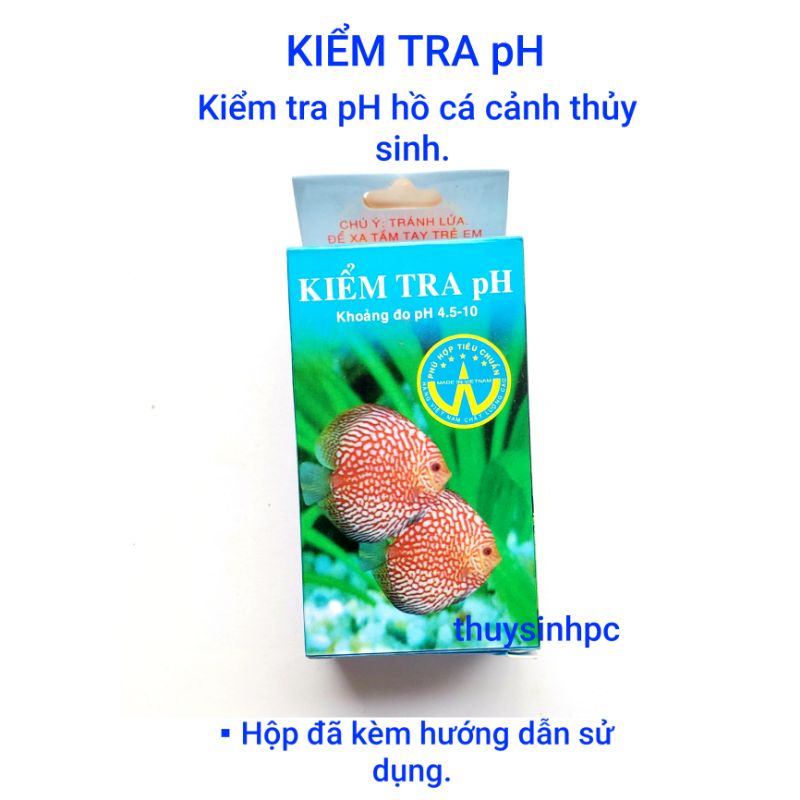 Dung dịch kiểm tra pH, dung dịch tăng giảm pH