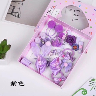 Set kẹp nơ cho bé gái cực xinh