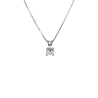 Mặt dây chuyền vàng trắng đính đá DOJI 14K 0819P-LAL445