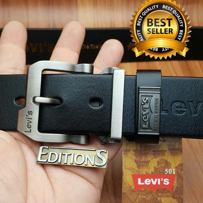 LEVI'S Thắt Lưng Levi 's Levis Bằng Da Thật Có Khóa Cho Nam L1