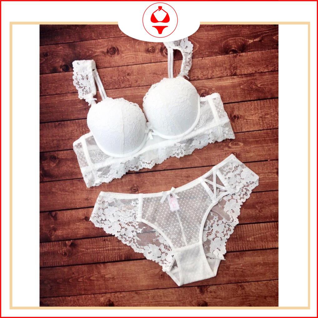 BỘ LÓT REN CAO CẤP 💞CÓ MÚT XOÀI 💞 áo siêu nâng đẩy,định hình phom ngực siêu xinh, gợi cảm C1256 | BigBuy360 - bigbuy360.vn