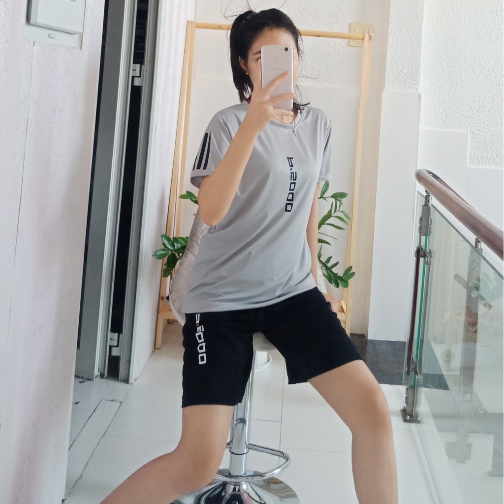 Đồ bộ nữ mặc mát mùa hè vải thun lạnh