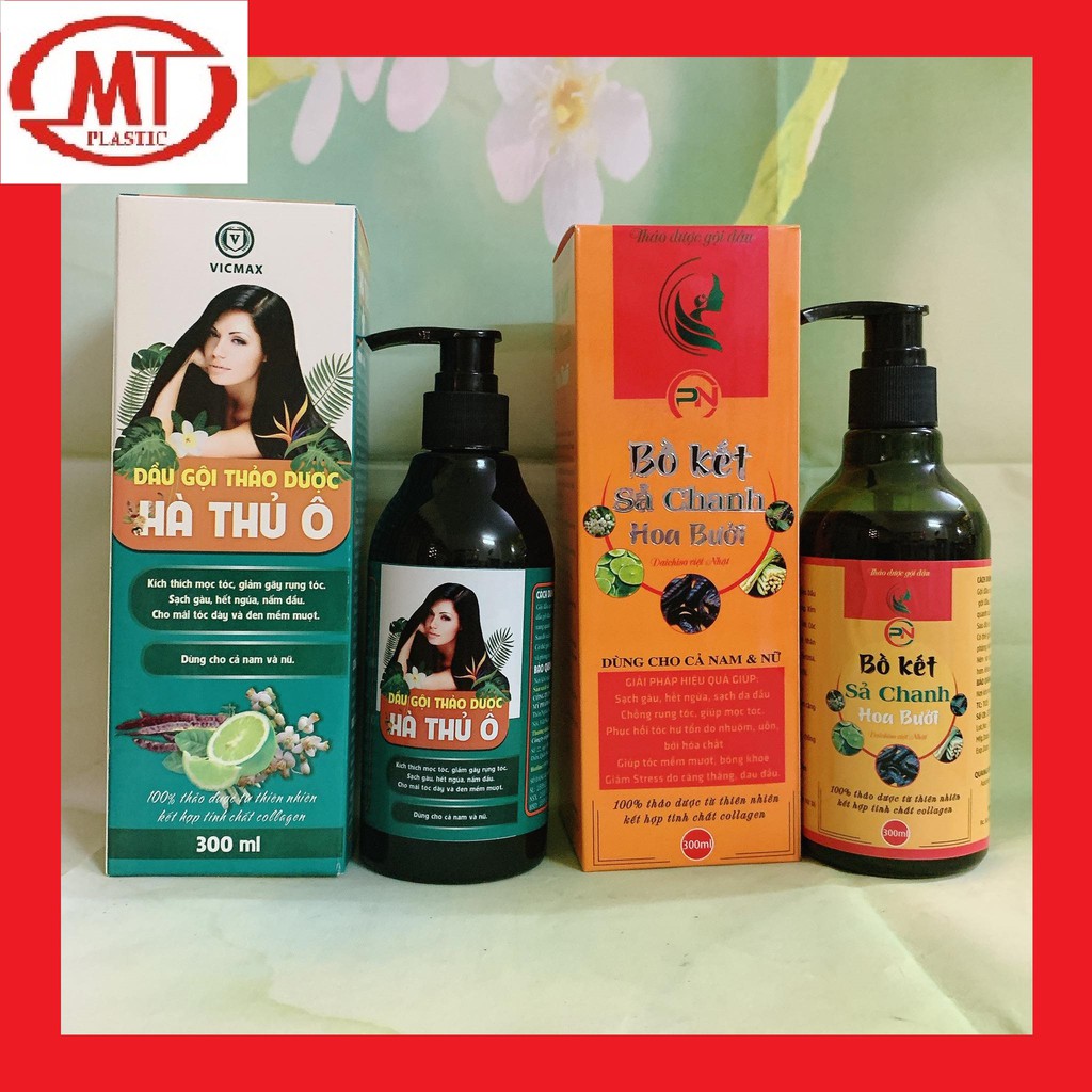 Dầu gội thảo dược thiên nhiên Herbal Shampo chai 300ml