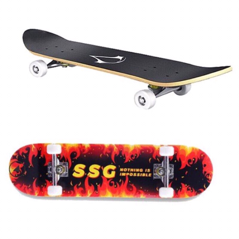 Ván Trượt Skateboard Gỗ Phong 7 Lớp , Mặt Nhám Cao Cấp, Ván Trượt Thể Thao Chuyên Nghiệp