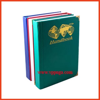 Sổ da Handbook TM (16x23.5)cm, dài ĐB TT