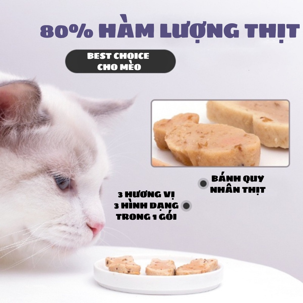 Bánh thưởng cho mèo Ciao Ibana gói 25g
